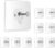 GONIPIMI Wall Hooks for Hanging Strong, Adhesive Hooks for Wall Heavy Duty, Wall hangings, Kitchen Accessories Items, Sticky Photo Frame Hangers GI1018 (Pack of 10)