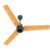 Orient Electric 1200 mm Zeno BLDC | BLDC energy saving ceiling fan with Remote |BEE 5-star rated | Saves up to 50% on electricity bills | 3-year warranty by Orient | Oak Wood, pack of 1
