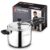 TriPro Triply Stainless Steel 5 Litres Inner Lid Pressure Cooker, Bakelite Safe Grip Handle, Healthy Cooking, Even and Faster Heat Distribution, Easy to Clean – Induction and Gas Stove Ready