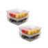 Scotch-Brite Combo Rubber Kitchen Gloves (Small) + Scotch-Brite Sponge Wipe Resusable Kitchen Cleaning Foam Cellulose Wood Sponge