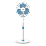 Bajaj Frore Neo 400 MM Oscillating Pedestal Fan For Home | Aerodynamically Balanced Blades | 100% Copper Motor | High Air Delivery | 3-Speed Control | Rust Free | 2 Yrs Warranty 【Blue】