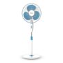 Bajaj Frore Neo 400 MM Oscillating Pedestal Fan For Home | Aerodynamically Balanced Blades | 100% Copper Motor | High Air Delivery | 3-Speed Control | Rust Free | 2 Yrs Warranty 【Blue】