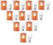 Halonix 10 Watt B22D Led Cool Day Light Bulb, Pack Of 10, White