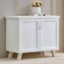 Home Centre | Helios Alton 9 Pairs Shoe Cabinet | Engineered Wood | White | 1 Year Warranty
