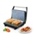 Wipro Elato BS202 1000 Watt Ceramic Grill Sandwich Maker, Scratch Resistant, 180° Open Sandwich Griller, Auto Cutoff, Non Toxic BPA, PTFE & PFOA Free, 2 Year Warranty, Regular Bread Size for 2 Slices