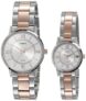 TIMEX Classics Analog Watch for Unisex with Silver-Tone Round Dial & Two Tone Stainless Steel Bracelet Band Water Resistant Unisex Wrist Watches – TW00PR213
