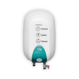 Havells Instanio Prime 25 Litre Storage Water Heater (Geyser) |Temp. Sensing Color Changing LED Indicator | Glass Coated Anti Rust Tank | Warranty: 5 Year on Tank | High Rise Compatible (White Blue)