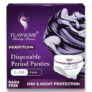 Flawsome Ultra Absorbent Period Panties for Women | Disposable, Rash-Free & Breathable | 360° Leak-Proof Protection | Heavy Flow & Maternity Use | L-XL Size | Pack of 4