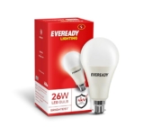 Eveready 26W Hammer Led Bulb | 65K Lumen | 4KV Surge Protection | B22d 90Lm/W | Pack of 1