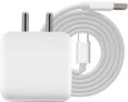 OPPO 80 W SuperVOOC 7.3 A Wall Charger for Mobile with Detachable Cable(White, Cable Included)