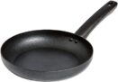 Amazonbasics Non-Stick Aluminium Frying Pan (Induction And Gas Compatible), 24 Cm