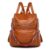 ProArch Anti-Theft Croco Backpack & Purse for Women | Shoulder Bag for Women and Girls | College Bag for Girls | Multipurpose Travel Bag | Durable | PU Leather (Tan)