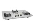 Glen 3 Burner Stainless Steel LPG Gas Stove | Auto Ignition | 10 Year Warranty on Burners & Gas Valve | 1 Jumbo Forged Brass Burner | Ultra Tuff Body | 360° Revolving Inlet Nozzle | 1053UTTNDTSSAI