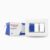 Anchor by Panasonic Penta 3 Module Gina Cover Plate with Chrome Collar for Switch Board (White, 65803-20)