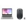 Lenovo Ideapad 3 Intel Celeron N4020 15.6″ Hd Laptop (8Gb/256Gb Ssd/Windows 11/Office 2021/3 Months Xbox Game Pass/Platinum Grey/1.7Kg), 81Wq00Mqin + 1K Dpi Wireless Mouse