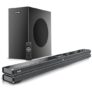 Intex 2.1 Wireless Soundbar with 6.5” Subwoofer 180W Powerful Output Bluetooth 5.1 HDMI ARC Optical Aux USB Deep Bass Home Theatre Sound System for TV Music and Movies (Black)