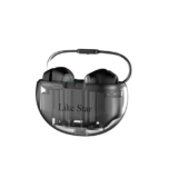 Like Star Butterfly TWS-Wireless Earphone, Bluetooth Earbuds with Transparent Design, 30 Hr Playtime with Fast Charging, Bluetooth 5.3 + ENC, 13mm HD BASS Drivers, IPX7 Sweat-Proof, Built-in Mic-Black