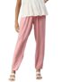 Cadila Women’s Cotton Drawstring Rayon Pants with Single Right Side Pocket, Liva Certified Pants M-L Dusty-Pink