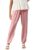 Cadila Women’s Cotton Drawstring Rayon Pants with Single Right Side Pocket, Liva Certified Pants M-L Dusty-Pink