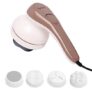 Lifelong Llm270 Powerful Handheld Electric Manipol Massager| Massager For Pain Relief | Massage At Home (Brown, 1 Year Warranty)