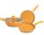 BERGNER Aluminium Jazz Non Stick Cookware Set 4Pc-Kadhai with Glass Lid 24Cm, Dosa Tawa 28Cm, Frypan 24Cm with Induction Compatible, Soft Touch Handles, Pfoa Free, Yellow