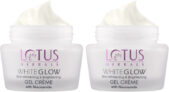 LOTUS HERBALS Whiteglow Skin Whitening & Brightening Gel Cream SPF 25 (Pack of 2) (40g * 2)))(80 g)