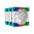 Ant Esports QuartzFlow 3-In-1 120mm ARGB Stackable Case Fan Kit with Forward/Reverse Switch and Wire Free Daisy Chain – White