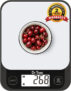 Dr Trust USA Kitchen Scale for Food Weighing 0.1g to 5kg, Digital Weight Machine-528 Weighing Scale(White and Black)