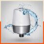 Bathla QuaSoft 3499 Shower & Tap Filter – Reduces Hair Fall and Protects Skin Against Hardwater (Silver, White)