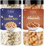 lila dry fruits Dry fruits combo pack of Cashews Almond (200 G x 2) Almonds, Cashews(2 x 200 g)
