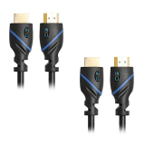 C&E 4K Hdmi Cable (3 Feet/1 Meters) High Speed 10.2Gbps Hdmi Cable – 4K Hdr, 3D, 2160P, 1080P, Ethernet – 30Awg Pvc Hdmi Cord – Audio Return(Arc) Compatible Hd Tv, Blu-Ray, Xbox, Ps4/3, Pc, Fire Tv (2 Pack)