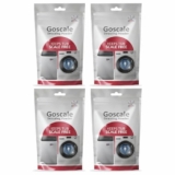 LG Washing Machine Cleaner Descaler Powder Descaling Appliance Quick Drum Descale Deep Cleaning for Semi and Fully Automatic Front and Top Load Tub Clean Pouches (Packet Of 4)