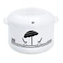 CELLO Plastic Chef Casserole (White, 2 Liter, 1 Piece Chef Casserole)