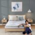 Livpure Smart Regal Orthopaedic Plush Mattress with Swirl Gel Foam & Latex | 5 Zone HR Foam & COMFORTSCIENCE Tech with 16 BIOCRYSTALS | Luxury Serene Fabric |Queen Bed 78x60x6 inch, 10 Year Warranty