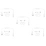 PHILIPS Rope Light Accessories | Recommended to be Used with Philips Marathon, Marathon Ultra and Mini Marathon Rope Light | Pack of 5