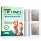 Foot patch (PACK OF 5) Herbal And Gentle Ingredient Detox Foot Pads, Natural Ingredients for Sleep Aid, Pain Relief, Toxin Removal with Bamboo Vinegar and Acupoint Micro-Massage Technology