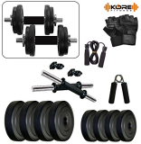 Kore K-25Kg Dm Combo 2 Home Gym And Fitness Kit