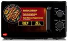 Pigeon 20L Nano Wave Solo Microwave Oven | 700 Watts | 5 power levels (Re-Heat, Pop, Cook, Steam, Defrost – SKSMWO20L) | Black