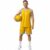 AKIBA Basketball/Volley Ball Jersey Set for Mens/Womens Yellow