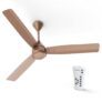 Crompton Energion Cromair 1200Mm (48 Inch) High Speed 5S 28W Energy Efficient Bldc Ceiling Fan With Remote (Brown)