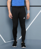Adrenex Solid Men Black Track Pants