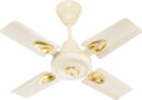 MinMAX Classic New 2022 600 mm 4 Blade Ceiling Fan(Ultra High Speed | IVORY | Pack of 1)