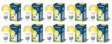Crompton Dyna Ray LED Bulb | 9W | Warm White | E27 Base | 180 Degree Coverage | 4kV Surge Protection | 440V High Voltage Protection | Pack of 10