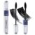 MARS Double Trouble 2-in-1 Mascara (14 ml) | Maximum Volume & Extended Length | Upto 18 Hours | Intense Jet Black | Long Lasting, Clump Free Mascara | Waterproof and Smudge-Proof