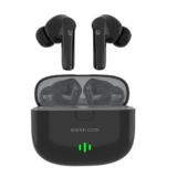 BOSTON LEVIN Levin Stormbuds TWS Quad Mic Ai Enc in Ear Earbuds with Bt 5.3, Dual-Ear Calling,Type-C Charging,Ipx5,13Mm Drivers,Playtime Upto 32H,50Ms Low Latancy,Fully Touch Control in Ear Earbuds