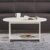 Home Centre | Helios Reynan Coffee Table | Center Table for Living Room | Engineered Wood | White | 1 Year Warranty