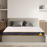 Centuary Mattresses Sleepables | 7 Years Warranty | 6-Inch King Size Dual Comfort Hard and Soft Reversible Roll Pack High Resilience (HR) Foam Mattress (72x72x6)