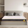 Centuary Mattresses Sleepables | 7 Years Warranty | 6-Inch King Size Dual Comfort Hard and Soft Reversible Roll Pack High Resilience (HR) Foam Mattress (72x72x6)