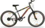 Urban Terrain Zion 27.5″ Red Mountain Bike With Cycling Event & Ride Tracking App By Cultsport 27.5 T Mountain Cycle(Single Speed, Red)