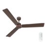 Bajaj Classico Sleek Plus 5S 1200MM (48”) BLDC Ceiling Fan with Remote | BEE 5 Star Rated Energy Efficient | Power Saving | Sleek Compact Design | High Air Delivery |2-Year Warranty |Walnut Wood
